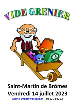 Brocante de Saint-Martion de Bromes