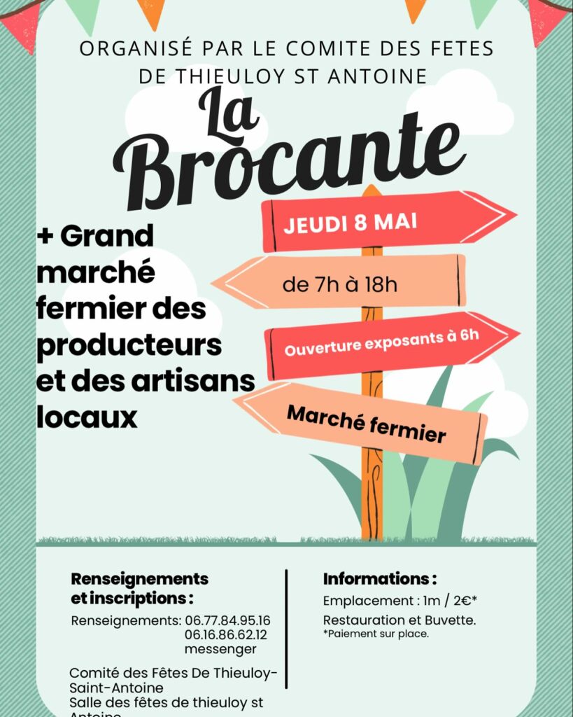 Brocante de Thieuloy Saint Antoine