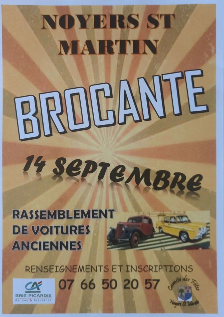 Brocante de Noyers-Saint-Martin
